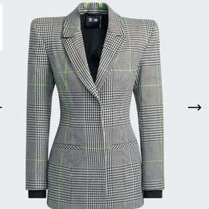 Ivy park houndstooth suit jacket